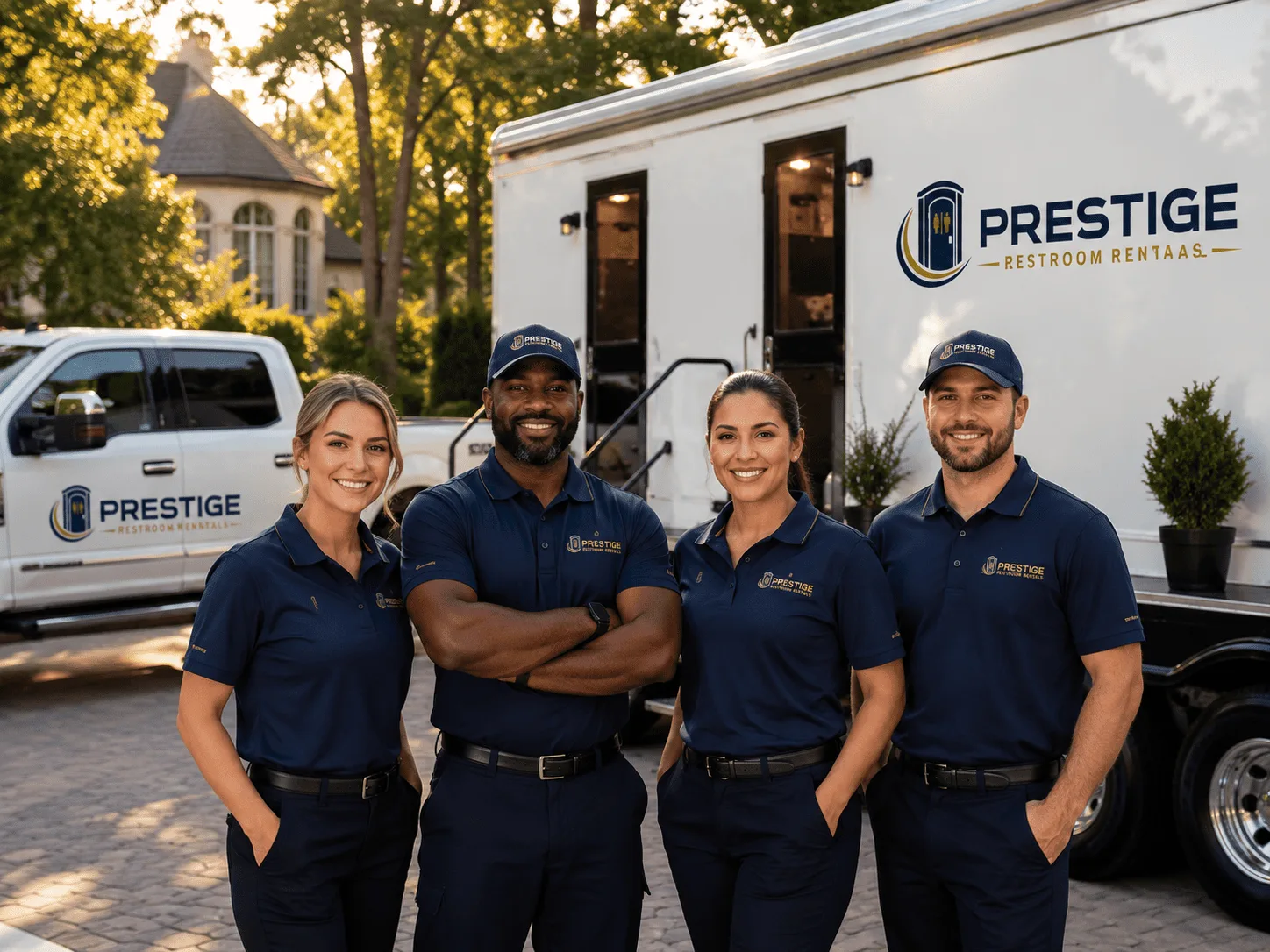 Trusted Luxury Portable Restrooms company in Fleetwood, NC